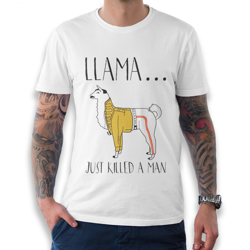 Футболка мужская Dream Shirts Лама Меркьюри - Богемская Рапсодия белая M, Белый, Лама Меркьюри - Богемская Рапсодия
Футболка мужская Dream Shirts Лама Меркьюри - Богемская Рапсодия белая M, Белый, Лама Меркьюри - Богемская Рапсодия