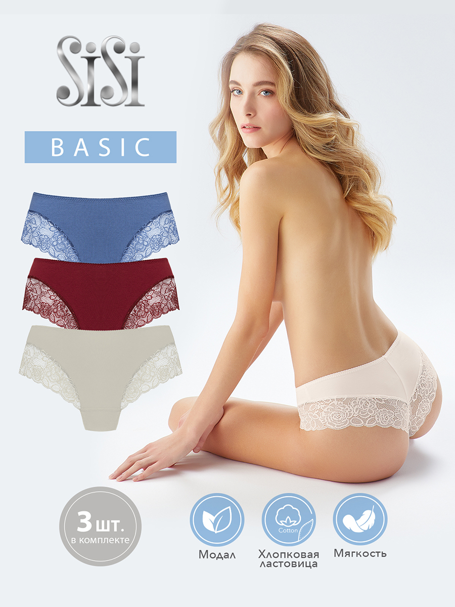 Комплект трусов женских Sisi SI5506 Panty разноцветных XS, Белый;бордовый;голубой, SI5506 Panty
Комплект трусов женских Sisi SI5506 Panty разноцветных XS, Белый;бордовый;голубой, SI5506 Panty