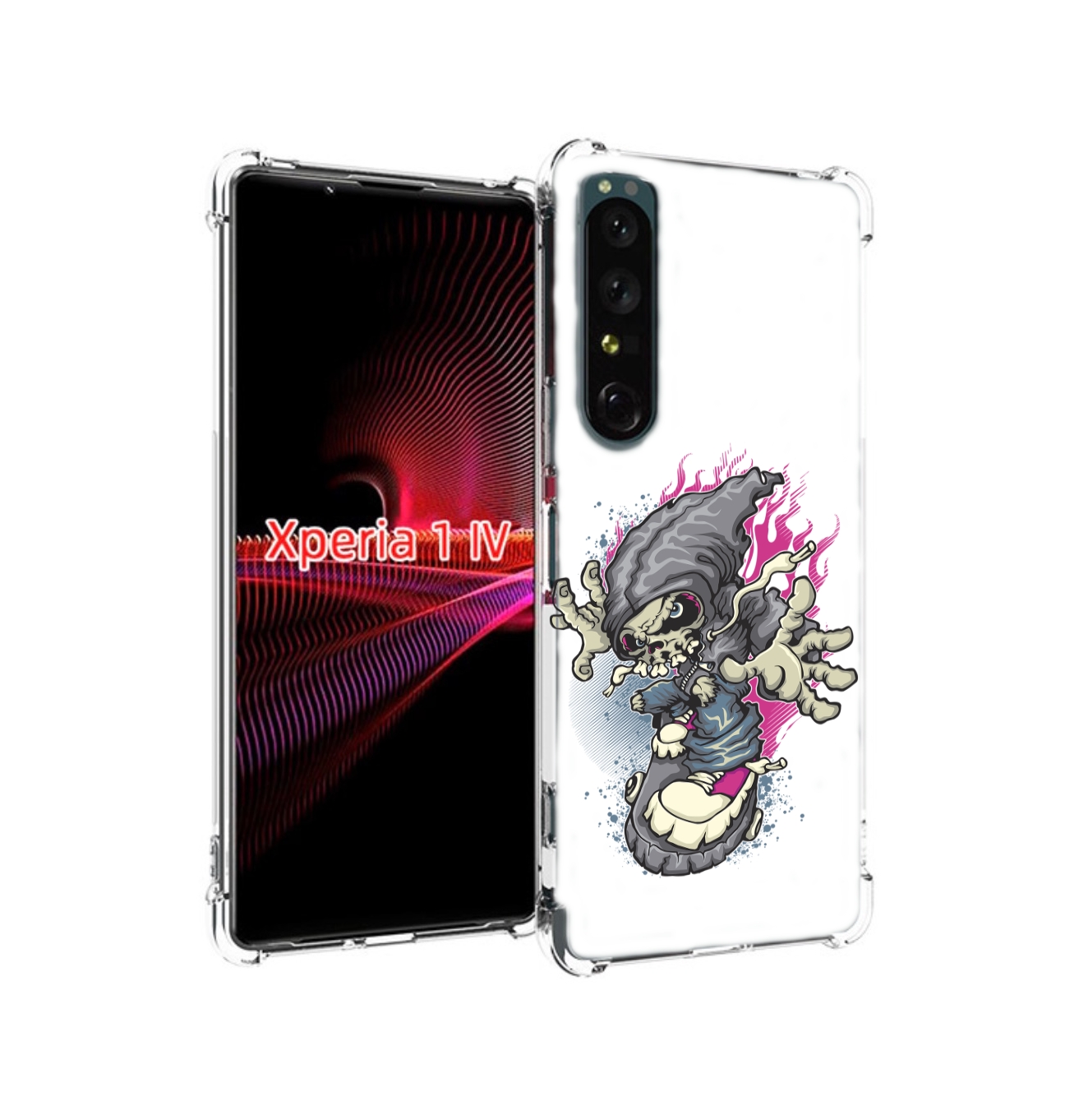 Чехол накладка MyPads нарисованный скелет на скейт борде для Sony ..., Прозрачный, Tocco
Чехол накладка MyPads нарисованный скелет на скейт борде для Sony ..., Прозрачный, Tocco