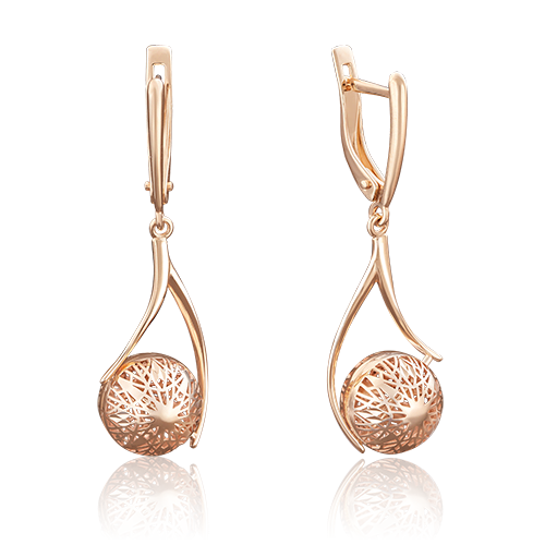 Серьги из красного золота PLATINA jewelry 02-3797-00-000-1110-48_0, 02-3797-00-000-1110-48_0
Серьги из красного золота PLATINA jewelry 02-3797-00-000-1110-48_0, 02-3797-00-000-1110-48_0