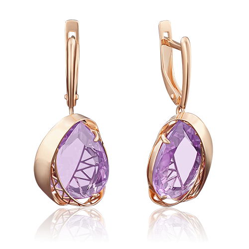 Серьги подвески из красного золота с аметистом PLATINA jewelry 02-3785-00-203-1110-46_0, 02-3785-00-203-1110-46_0
Серьги подвески из красного золота с аметистом PLATINA jewelry 02-3785-00-203-1110-46_0, 02-3785-00-203-1110-46_0
