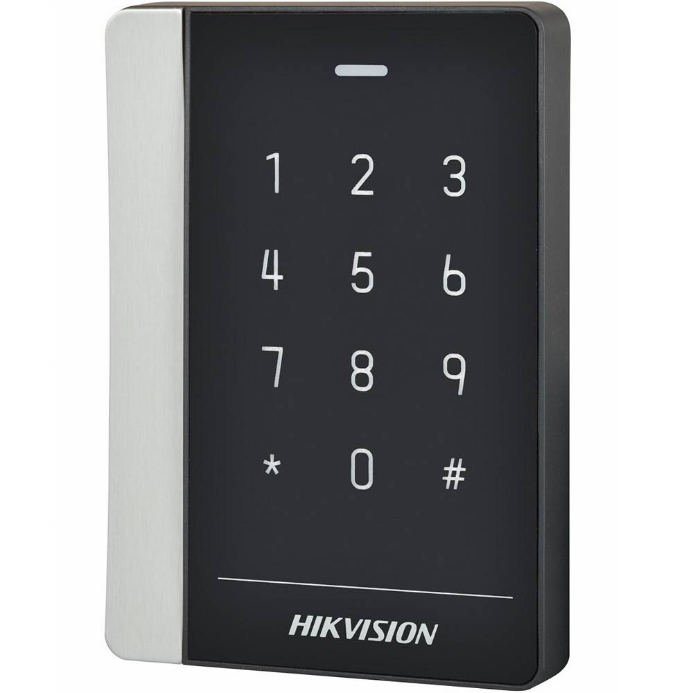 Уличный считыватель EM-Marine карт Hikvision DS-K1102EK с сенсорной клавиатурой, Черный, DS-K1102EK
Уличный считыватель EM-Marine карт Hikvision DS-K1102EK с сенсорной клавиатурой, Черный, DS-K1102EK