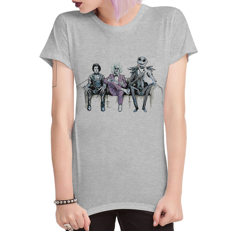 Футболка женская Dream Shirts Фильмы Тима Бертона серая 3XL, Серый, Фильмы Тима Бертона
Футболка женская Dream Shirts Фильмы Тима Бертона серая 3XL, Серый, Фильмы Тима Бертона