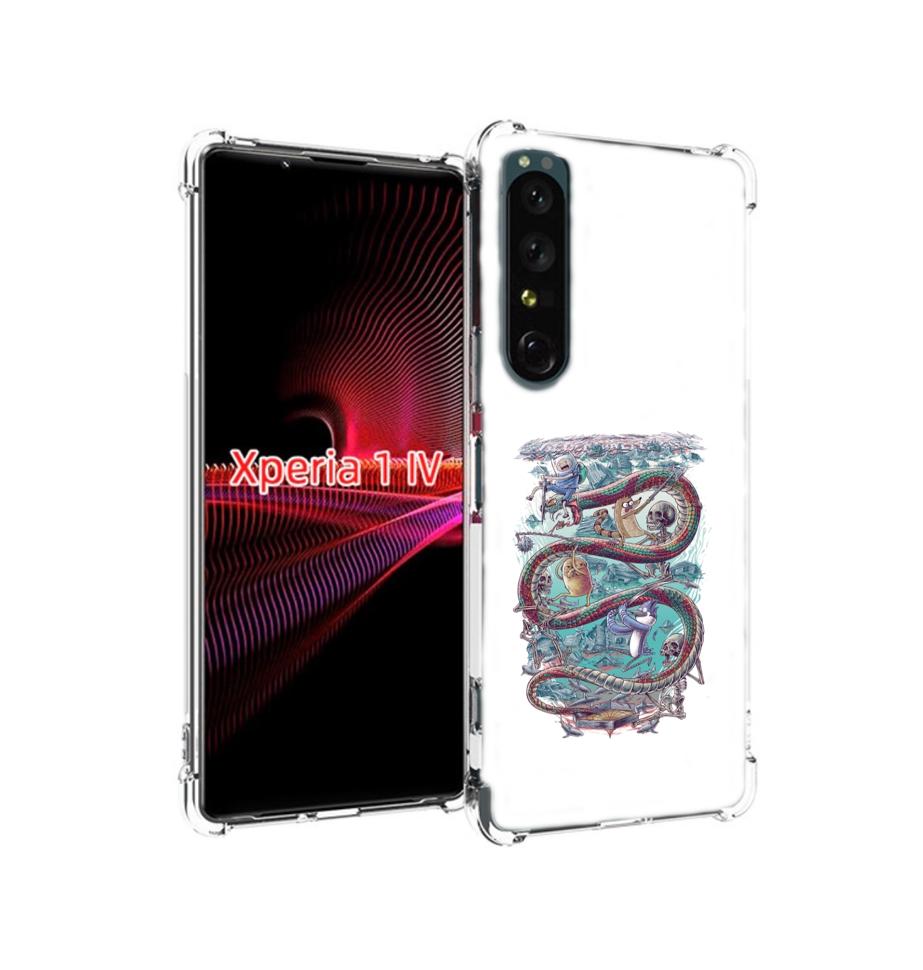 Чехол накладка MyPads время приключений страшилка для Sony Xperia 1 IV, Прозрачный, Tocco
Чехол накладка MyPads время приключений страшилка для Sony Xperia 1 IV, Прозрачный, Tocco