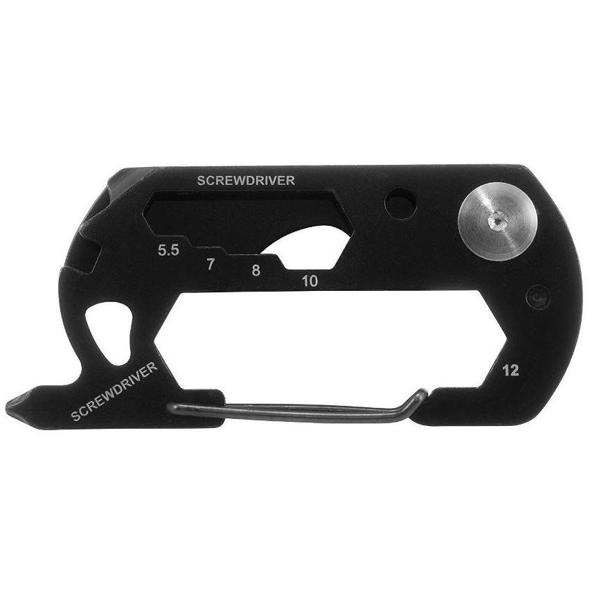 Мультитул Munkees 2019 13-Function Carabiner Card Tool С Карабином, 13-Function Carabiner Card Tool С Карабином
Мультитул Munkees 2019 13-Function Carabiner Card Tool С Карабином, 13-Function Carabiner Card Tool С Карабином
