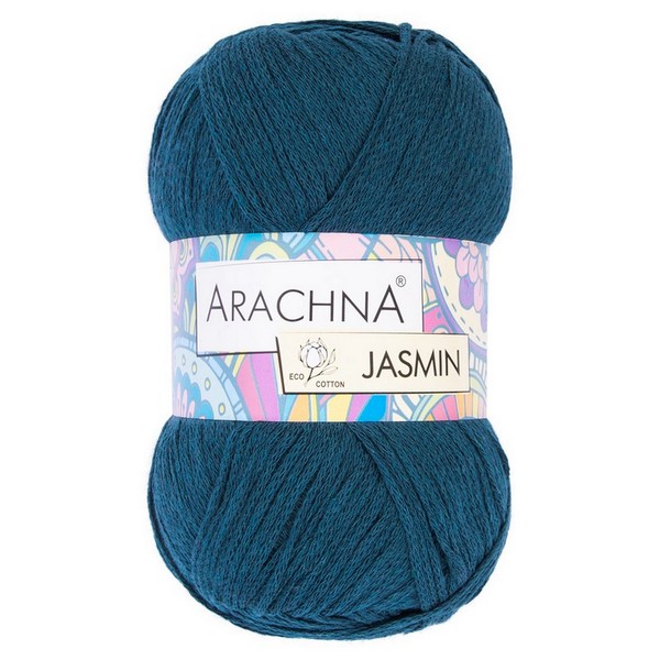 Пряжа ARACHNA JASMIN 80% хлопок, 20% полиэстер 5 шт. х 100 250 м цв. №131 сине-зел, Зеленый, JASMIN
Пряжа ARACHNA JASMIN 80% хлопок, 20% полиэстер 5 шт. х 100 250 м цв. №131 сине-зел, Зеленый, JASMIN