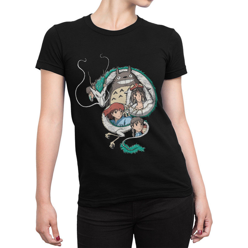 Футболка женская Dream Shirts Фильмы Студии Гибли черная S, Черный, "Фильмы Студии Гибли"
Футболка женская Dream Shirts Фильмы Студии Гибли черная S, Черный, "Фильмы Студии Гибли"