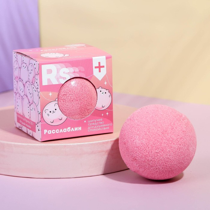 Бомбочка для ванны Beauty Fox Расслабин, аромат ягодный чизкейк, 130 г, 2шт., Розовый
Бомбочка для ванны Beauty Fox Расслабин, аромат ягодный чизкейк, 130 г, 2шт., Розовый