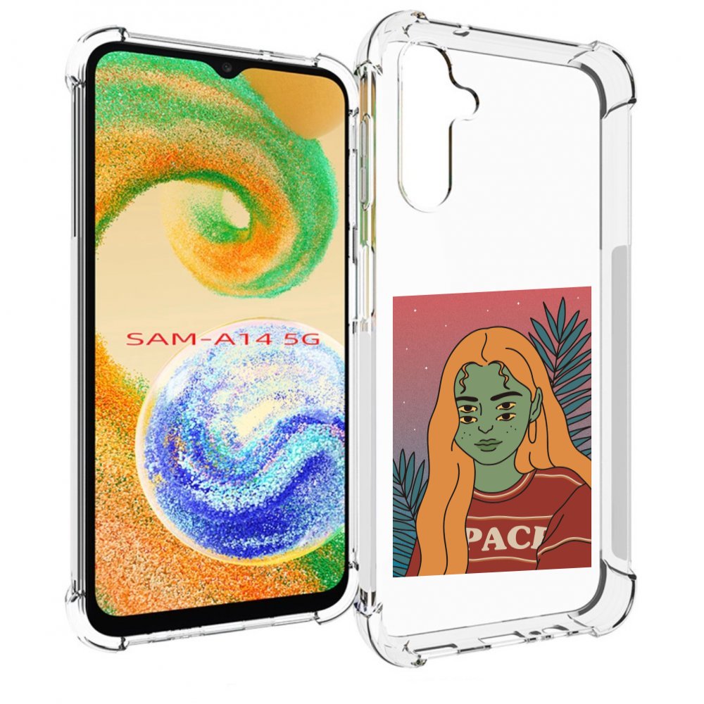 Чехол MyPads четырехглазая девушка женский для Samsung Galaxy A14 5G, Прозрачный, Tocco
Чехол MyPads четырехглазая девушка женский для Samsung Galaxy A14 5G, Прозрачный, Tocco