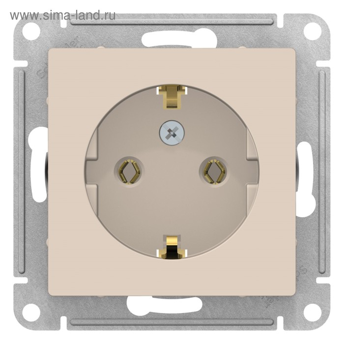 Розетка SE ATLASDESIGN, 16 А, 250 В, встраиваемая, с з/к, IP20, бежевая, ATN000243, Бежевый
Розетка SE ATLASDESIGN, 16 А, 250 В, встраиваемая, с з/к, IP20, бежевая, ATN000243, Бежевый