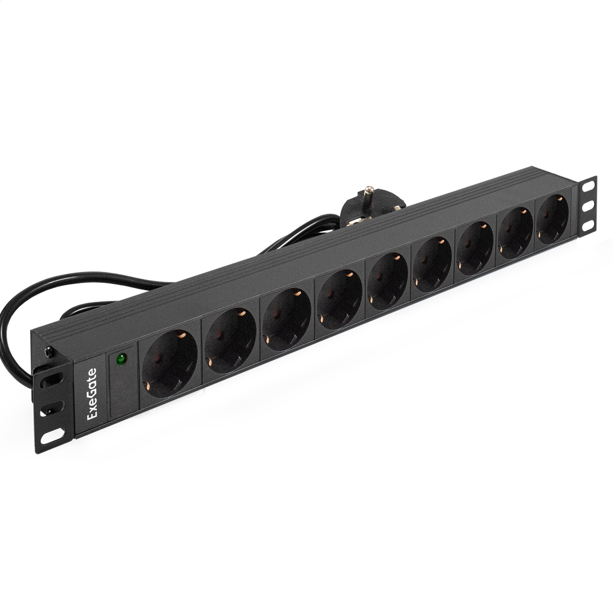 Блок розеток установка в стойку ExeGate PDU-19H902 Al-9S-EU1.8, Черный, PDU-19H902 Al-9S-EU1.8
Блок розеток установка в стойку ExeGate PDU-19H902 Al-9S-EU1.8, Черный, PDU-19H902 Al-9S-EU1.8