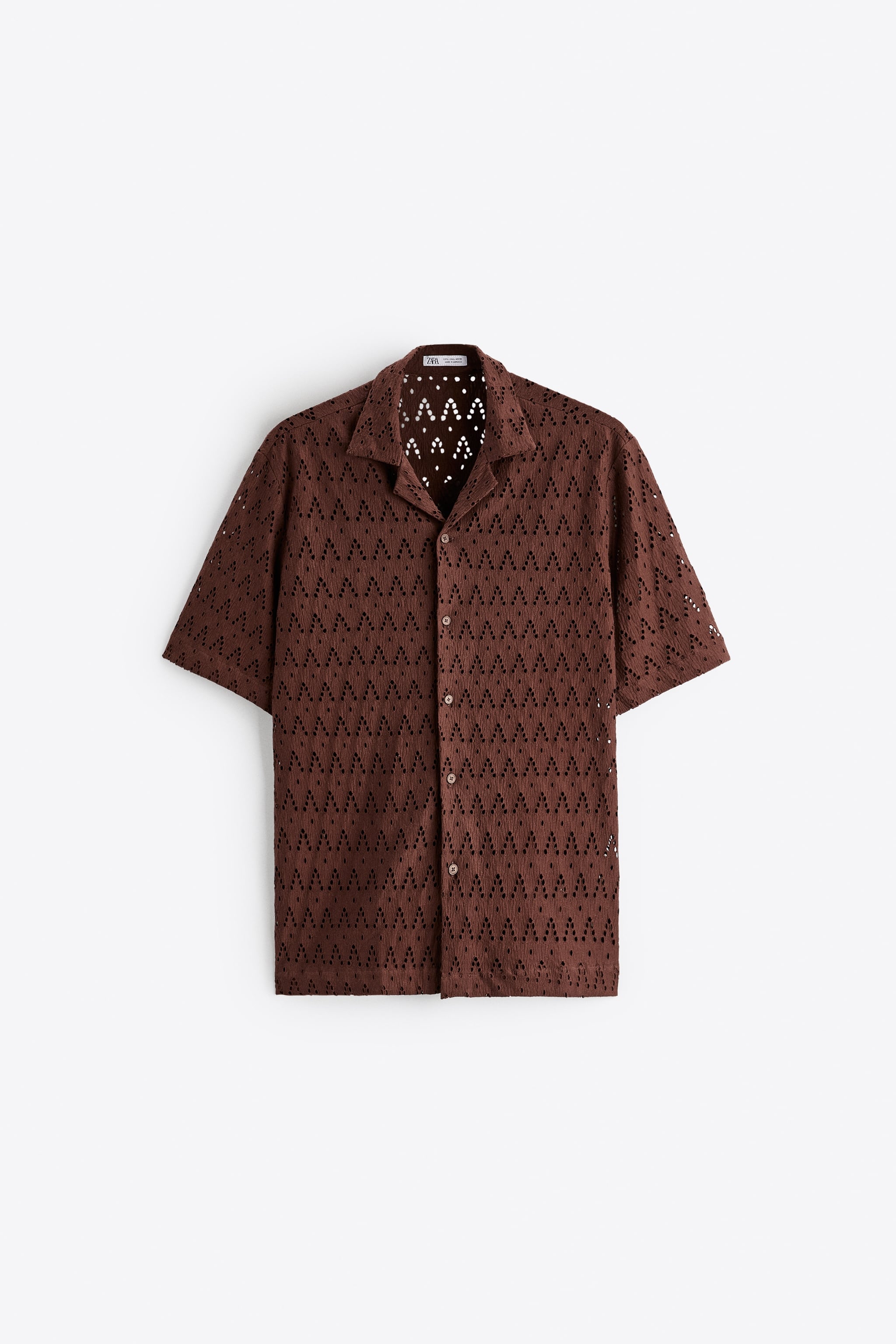 Рубашка мужская ZARA 00794404 коричневая M (доставка из-за рубежа), Коричневый, 00794404
Рубашка мужская ZARA 00794404 коричневая M (доставка из-за рубежа), Коричневый, 00794404