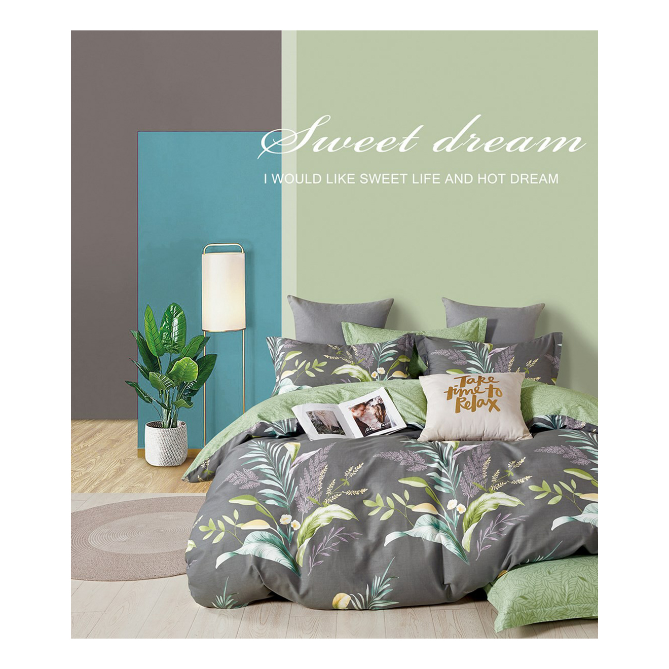Комплект постельного белья Guten Morgen Dream dark grey 200Tc 1,5-сп сатин 70x70 см серый
Комплект постельного белья Guten Morgen Dream dark grey 200Tc 1,5-сп сатин 70x70 см серый