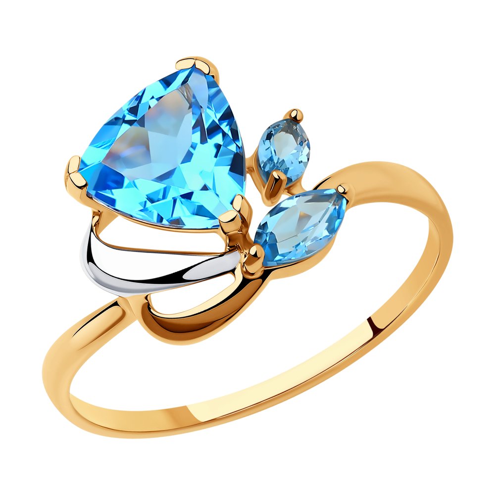 Кольцо из красного золота с топазом р.19 SOKOLOV 714623, 714623
Кольцо из красного золота с топазом р.19 SOKOLOV 714623, 714623