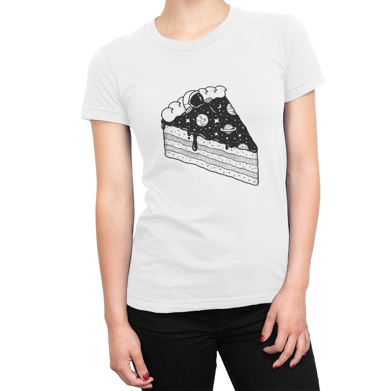 Футболка женская Dream Shirts Космический Пирог белая L, Белый, Космический Пирог
Футболка женская Dream Shirts Космический Пирог белая L, Белый, Космический Пирог