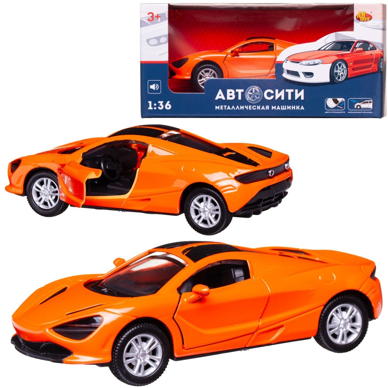 Машинка металл Abtoys АвтоСити 1:36 Спортивная инерция свет-звук C-00522/оранжевая, Оранжевый
Машинка металл Abtoys АвтоСити 1:36 Спортивная инерция свет-звук C-00522/оранжевая, Оранжевый