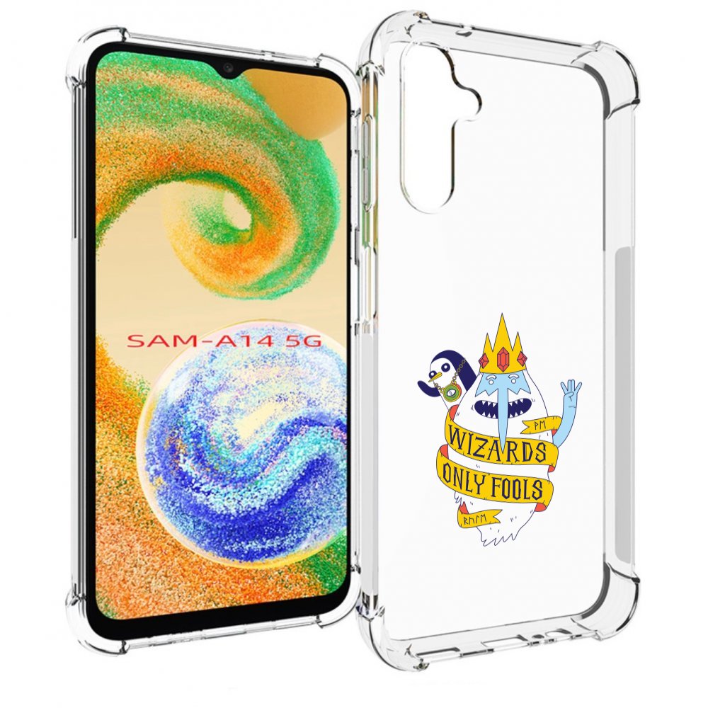Чехол MyPads время приключений снежный король для Samsung Galaxy A14 5G, Прозрачный, Tocco
Чехол MyPads время приключений снежный король для Samsung Galaxy A14 5G, Прозрачный, Tocco