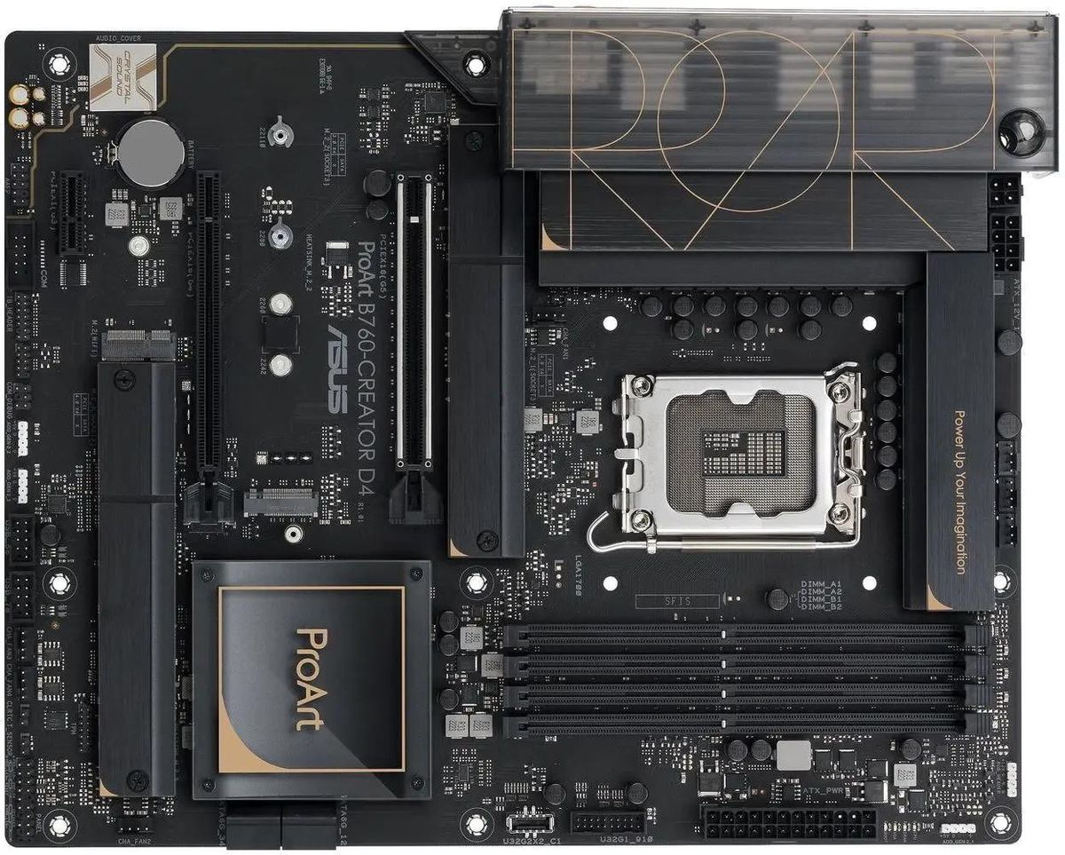 Материнская плата ASUS ProArt B760-CREATOR (90MB1F20-M1EAY0), ProArt B760-CREATOR
Материнская плата ASUS ProArt B760-CREATOR (90MB1F20-M1EAY0), ProArt B760-CREATOR