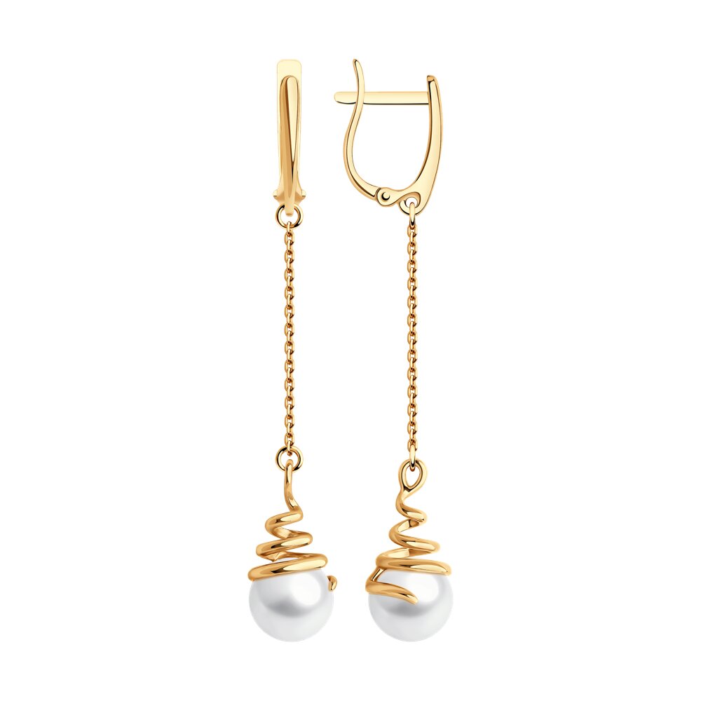 Серьги подвески из красного золота Diamant 51-321-01940-1, жемчуг культивированный, 51-321-01940-1
Серьги подвески из красного золота Diamant 51-321-01940-1, жемчуг культивированный, 51-321-01940-1
