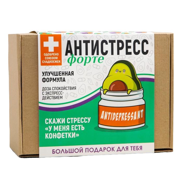 Подарочный набор «Анти-стресс форте»: чай 50 г., термостакан 350 мл., драже 80 г., шоколад, Аптечка
Подарочный набор «Анти-стресс форте»: чай 50 г., термостакан 350 мл., драже 80 г., шоколад, Аптечка