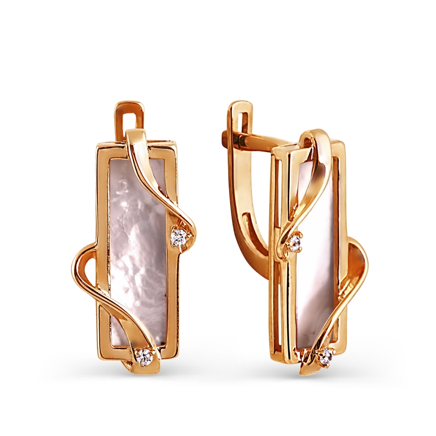 Серьги из красного золота Golden Eagle Т113024879, топаз/перламутр, Т113024879
Серьги из красного золота Golden Eagle Т113024879, топаз/перламутр, Т113024879