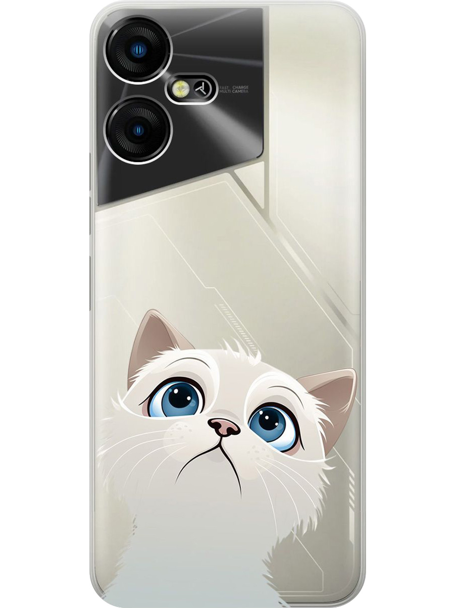Силиконовый чехол на Tecno Pova Neo 3 с принтом "Белый котик" прозрачный, Прозрачный;белый, 778683511
Силиконовый чехол на Tecno Pova Neo 3 с принтом "Белый котик" прозрачный, Прозрачный;белый, 778683511