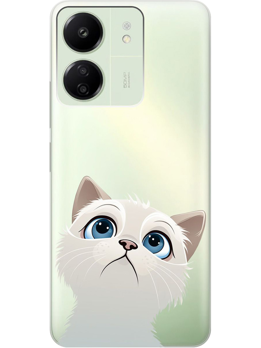 Силиконовый чехол на Xiaomi Redmi 13C, Poco C65 с принтом "Белый котик" прозрачный, Прозрачный;белый, 777767711
Силиконовый чехол на Xiaomi Redmi 13C, Poco C65 с принтом "Белый котик" прозрачный, Прозрачный;белый, 777767711