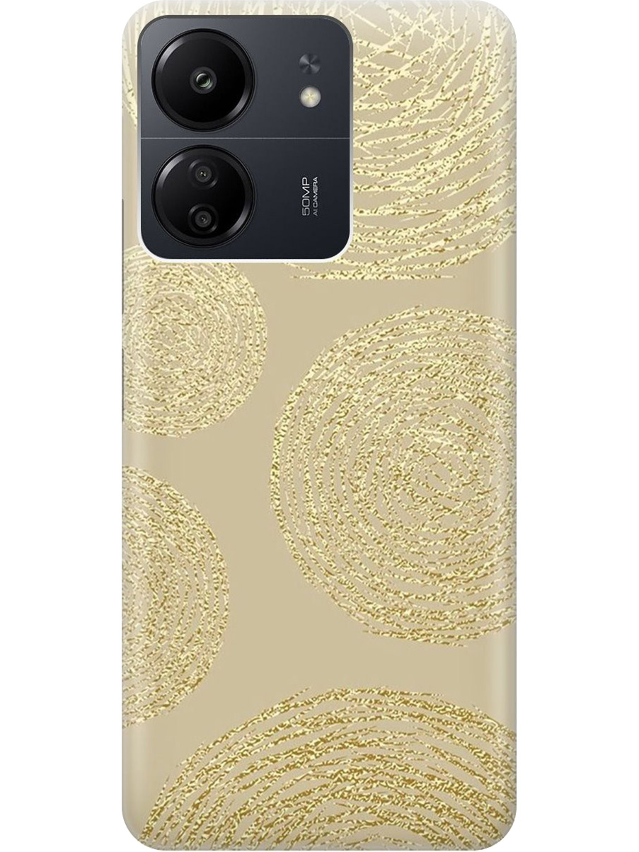 Силиконовый чехол на Xiaomi Redmi 13C, Poco C65 с принтом "Золотые круги", Прозрачный;золотистый, 777767731
Силиконовый чехол на Xiaomi Redmi 13C, Poco C65 с принтом "Золотые круги", Прозрачный;золотистый, 777767731