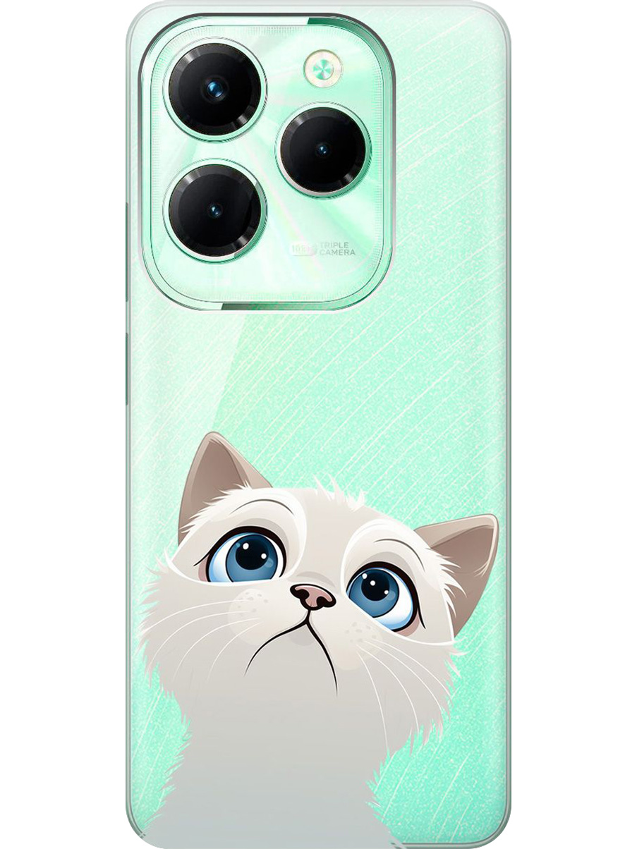 Силиконовый чехол на Infinix Hot 40/Hot 40 Pro с принтом "Белый котик" прозрачный, Прозрачный;белый, 778679211
Силиконовый чехол на Infinix Hot 40/Hot 40 Pro с принтом "Белый котик" прозрачный, Прозрачный;белый, 778679211