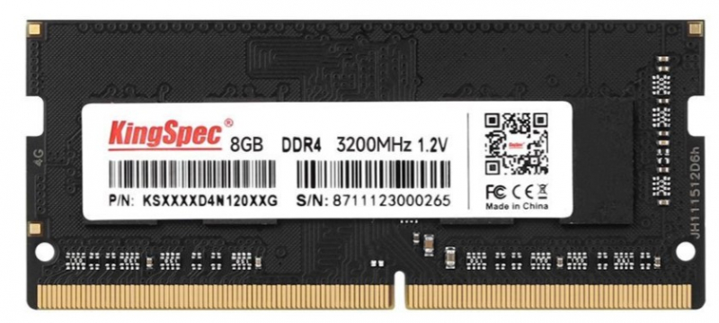 Оперативная память Kingspec KS3200D4N12008G, DDR4 1x8Gb, 3200MHz, KS3200D4N12008G
Оперативная память Kingspec KS3200D4N12008G, DDR4 1x8Gb, 3200MHz, KS3200D4N12008G