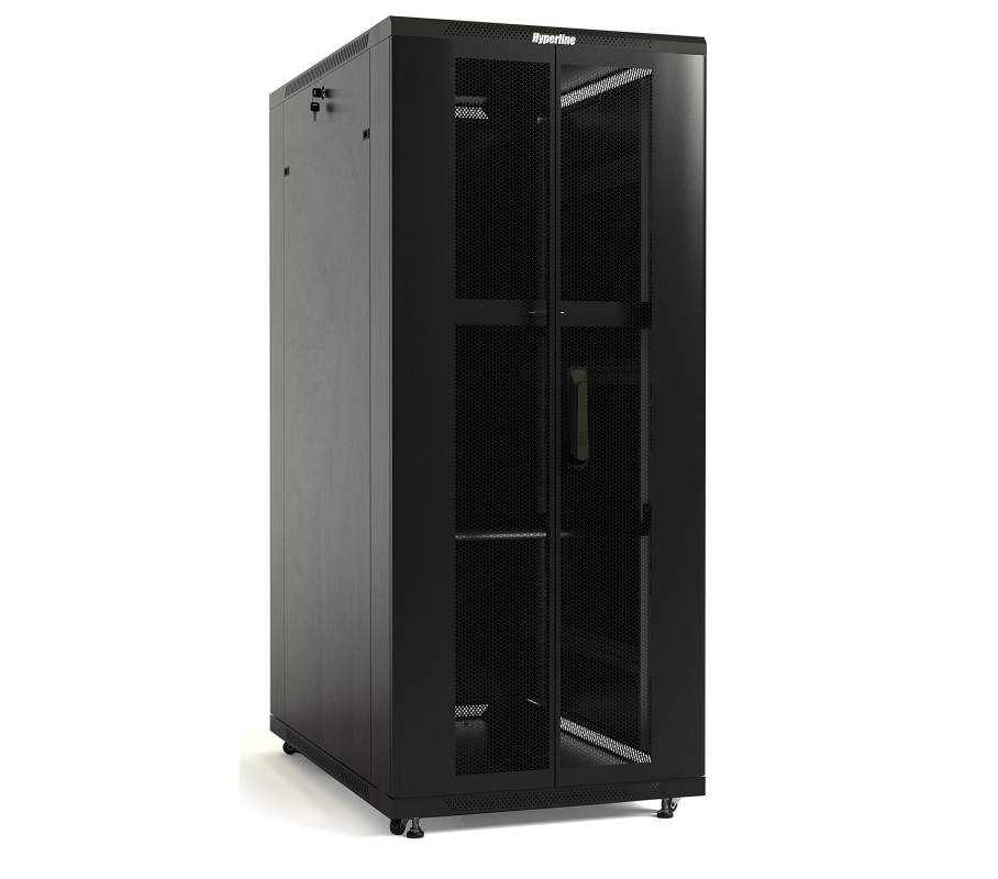 Hyperline Шкаф серверный Hyperline (TTB-2261-DD-RAL9004) напольный 22U 600x1000мм пер.дв.п
Hyperline Шкаф серверный Hyperline (TTB-2261-DD-RAL9004) напольный 22U 600x1000мм пер.дв.п
