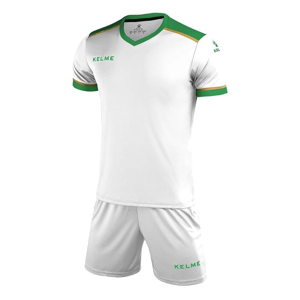 Kelme SHORT SLEEVE FOOTBALL SET (3871001-105) Форма футбольная Белый/Зеленый L, 3871001-105
Kelme SHORT SLEEVE FOOTBALL SET (3871001-105) Форма футбольная Белый/Зеленый L, 3871001-105