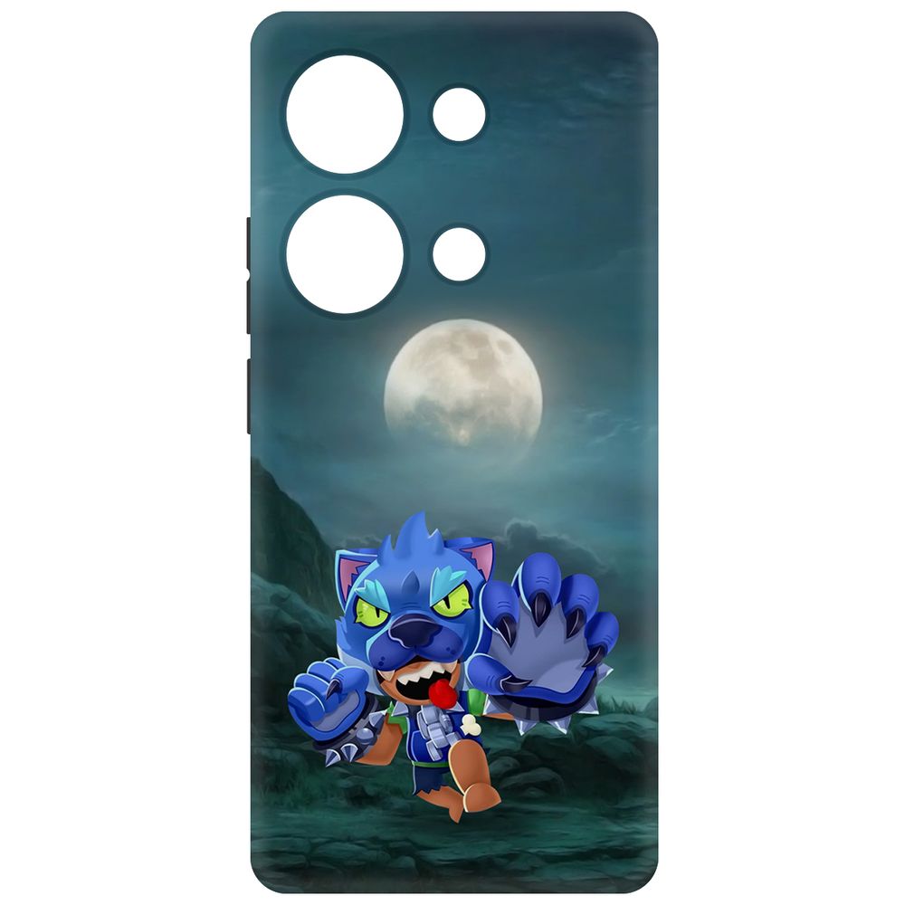 Чехол-накладка Krutoff Soft Case Brawl Stars - Оборотень Леон для Poco M6 Pro 4G, Черный
Чехол-накладка Krutoff Soft Case Brawl Stars - Оборотень Леон для Poco M6 Pro 4G, Черный