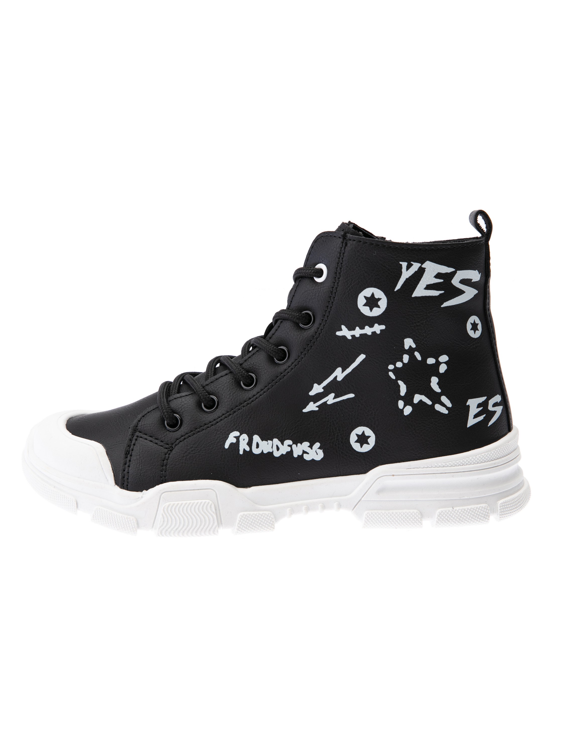 Ботинки PlayToday 22227212, черный, белый, р. 38, 22227212
Ботинки PlayToday 22227212, черный, белый, р. 38, 22227212