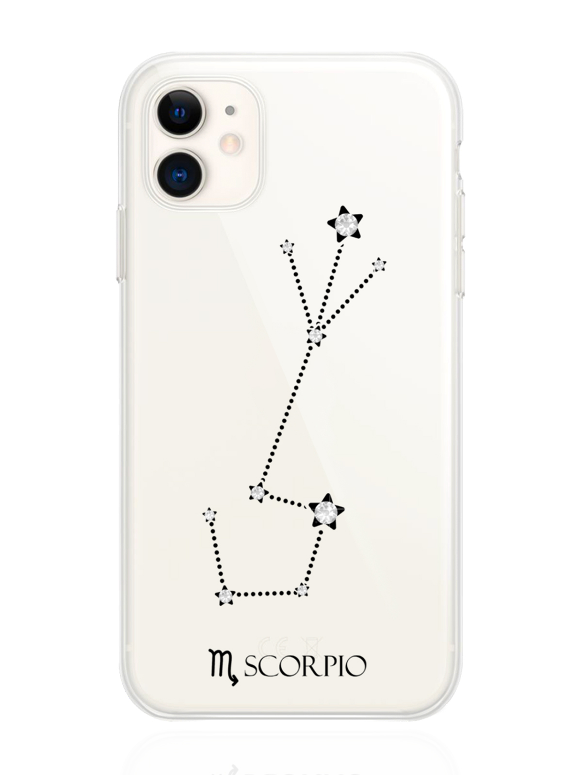 Чехол с инкрустацией кристаллами Lux для iPhone 11 Скорпион Scorpio, Прозрачный, iPhone 11 Знак зодиака Скорпион
Чехол с инкрустацией кристаллами Lux для iPhone 11 Скорпион Scorpio, Прозрачный, iPhone 11 Знак зодиака Скорпион