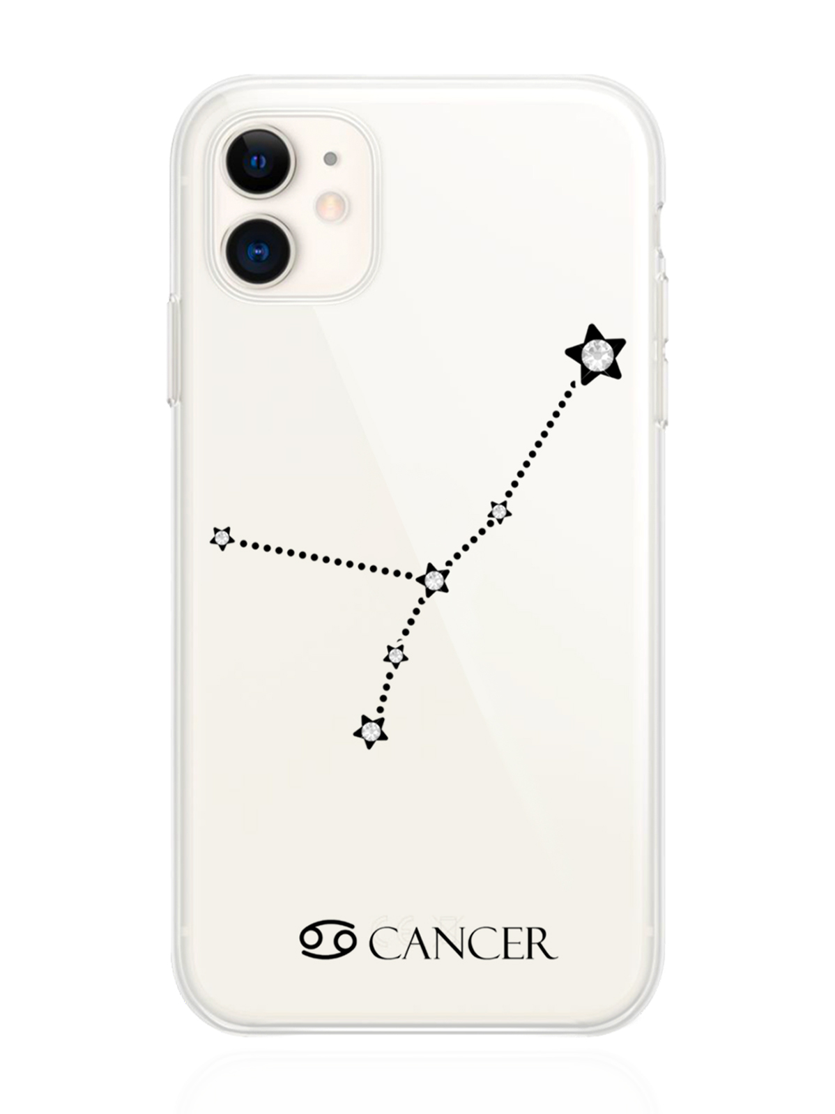 Чехол с инкрустацией кристаллами Lux для iPhone 11 Рак Cancer, Прозрачный, iPhone 11 Знак зодиака Рак
Чехол с инкрустацией кристаллами Lux для iPhone 11 Рак Cancer, Прозрачный, iPhone 11 Знак зодиака Рак