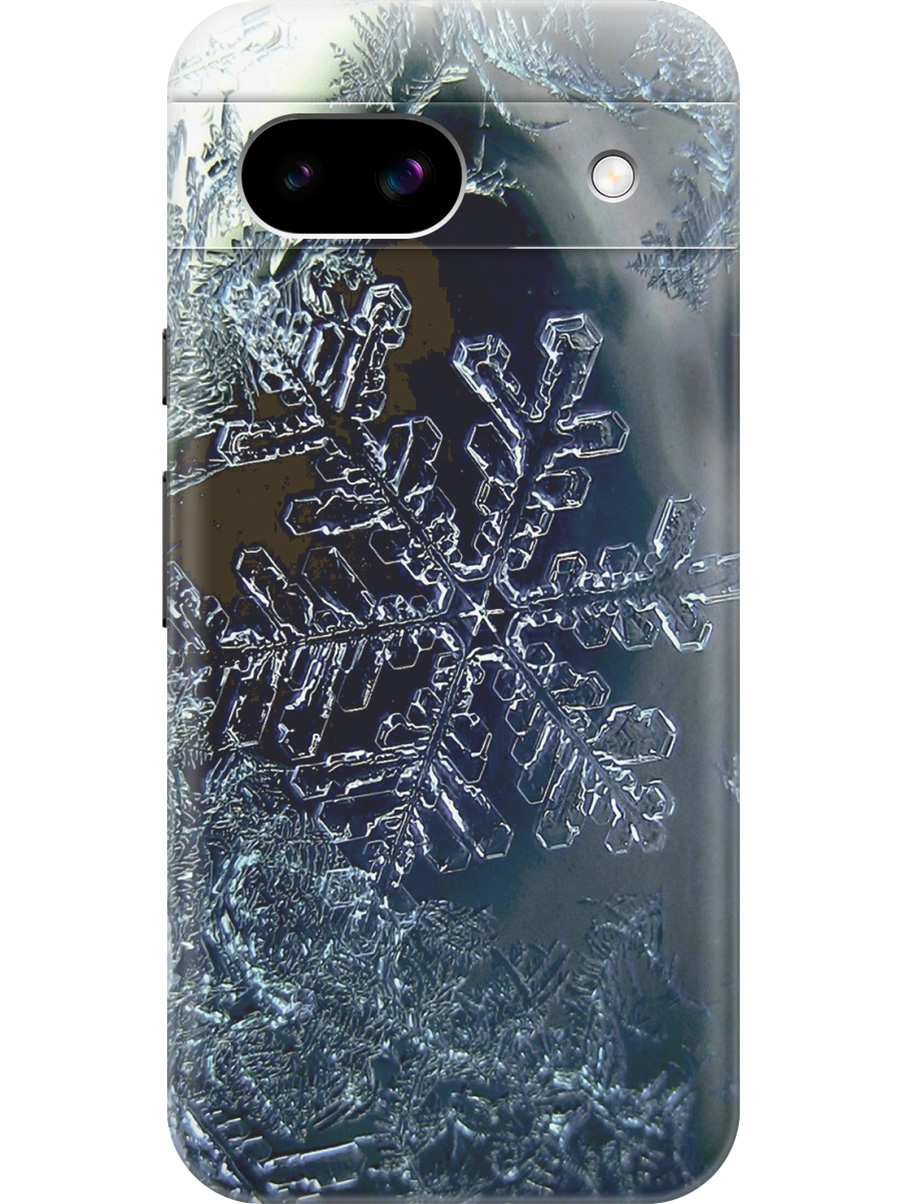 Силиконовый чехол на Google Pixel 8a с принтом "Макро снежинка", Прозрачный;синий;черный, 784809141
Силиконовый чехол на Google Pixel 8a с принтом "Макро снежинка", Прозрачный;синий;черный, 784809141