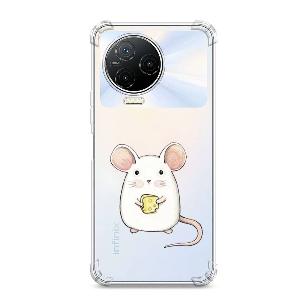 Чехол Awog на Infinix Note 12 Pro 4G/ Note 12 (2023) "Мышка", Белый;розовый;прозрачный, 3103051-1
Чехол Awog на Infinix Note 12 Pro 4G/ Note 12 (2023) "Мышка", Белый;розовый;прозрачный, 3103051-1