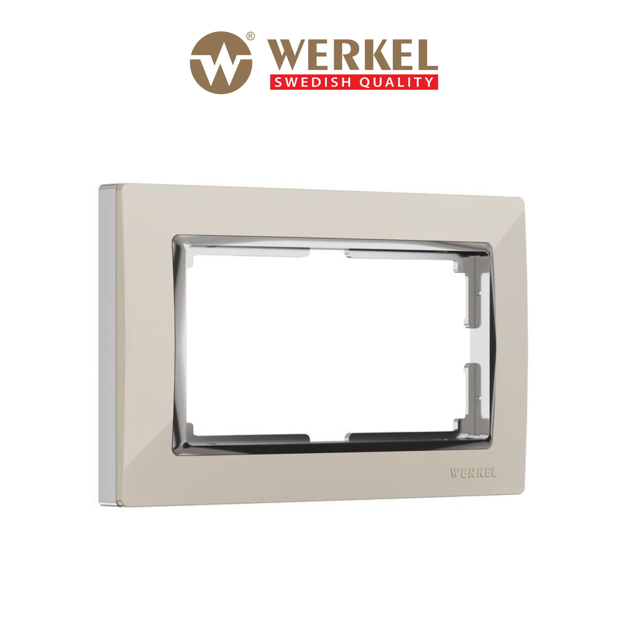 Рамка для двойной розетки Werkel W0081903 Snabb слоновая кость/хром пластик, Бежевый, для двойной розетки
Рамка для двойной розетки Werkel W0081903 Snabb слоновая кость/хром пластик, Бежевый, для двойной розетки