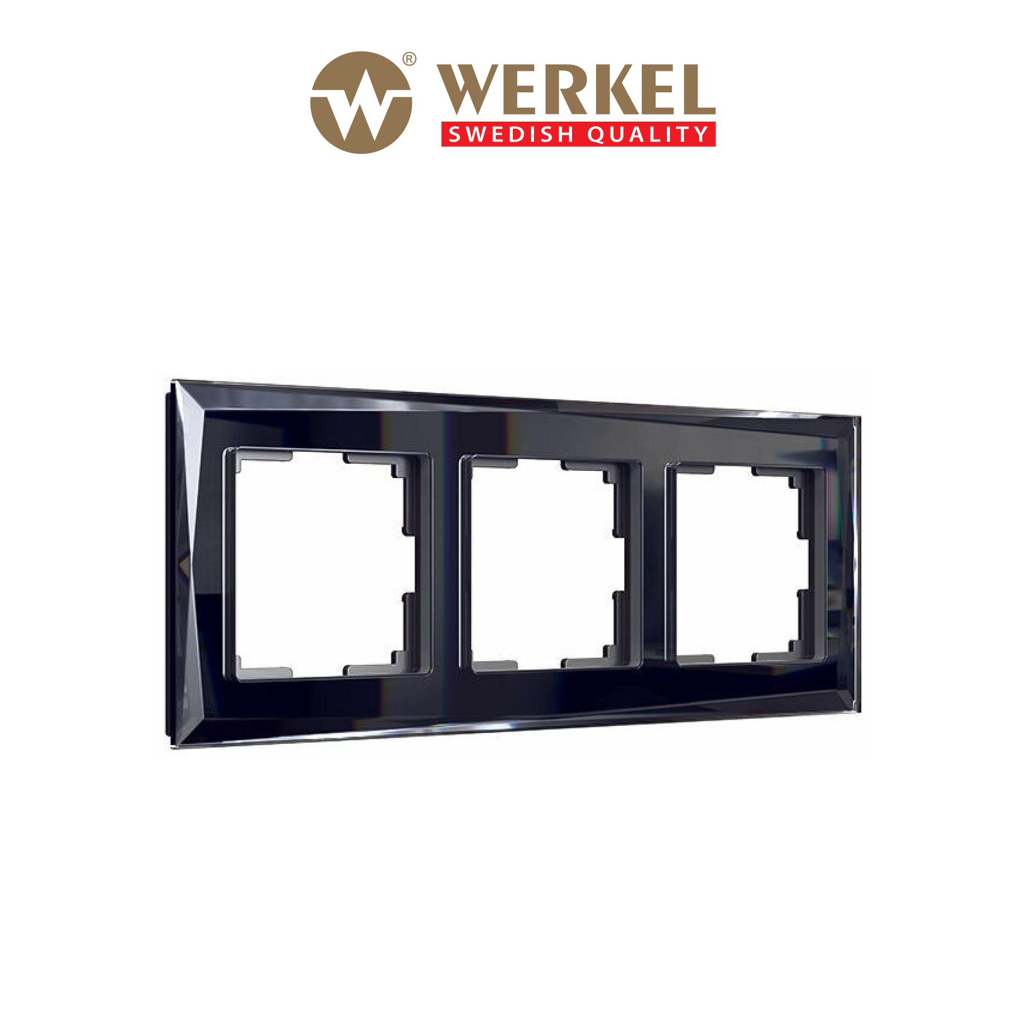 Рамка для розетки / выключателя на 3 поста Werkel W0031208 Diamant черный стекло, Diamant
Рамка для розетки / выключателя на 3 поста Werkel W0031208 Diamant черный стекло, Diamant