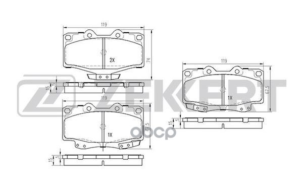 Колодки Торм. Диск. Передн. Toyota Hilux (N0) 87- Lc 70 84- 80 90- Lc Prado 90 95- Vw, BS2089
Колодки Торм. Диск. Передн. Toyota Hilux (N0) 87- Lc 70 84- 80 90- Lc Prado 90 95- Vw, BS2089