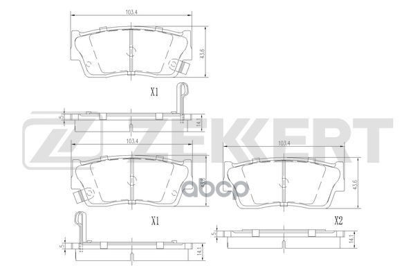 Колодки Торм. Диск. Передн. Suzuki Vitara (Et Ta Td) 88- Zekkert арт. bs-1559, BS1559
Колодки Торм. Диск. Передн. Suzuki Vitara (Et Ta Td) 88- Zekkert арт. bs-1559, BS1559