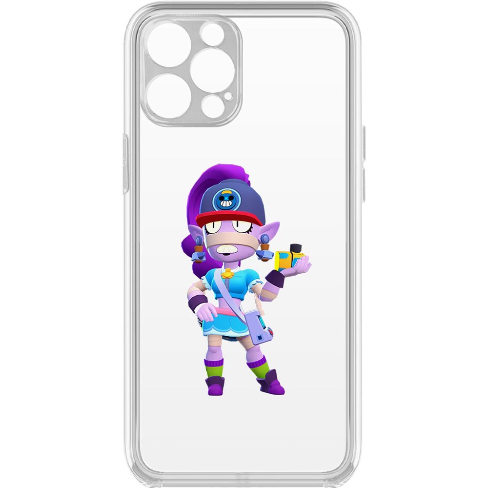 Чехол-накладка Brawl Stars-Суперфанатка Эмз для iPhone 12 Pro с защитой камеры, Прозрачный
Чехол-накладка Brawl Stars-Суперфанатка Эмз для iPhone 12 Pro с защитой камеры, Прозрачный