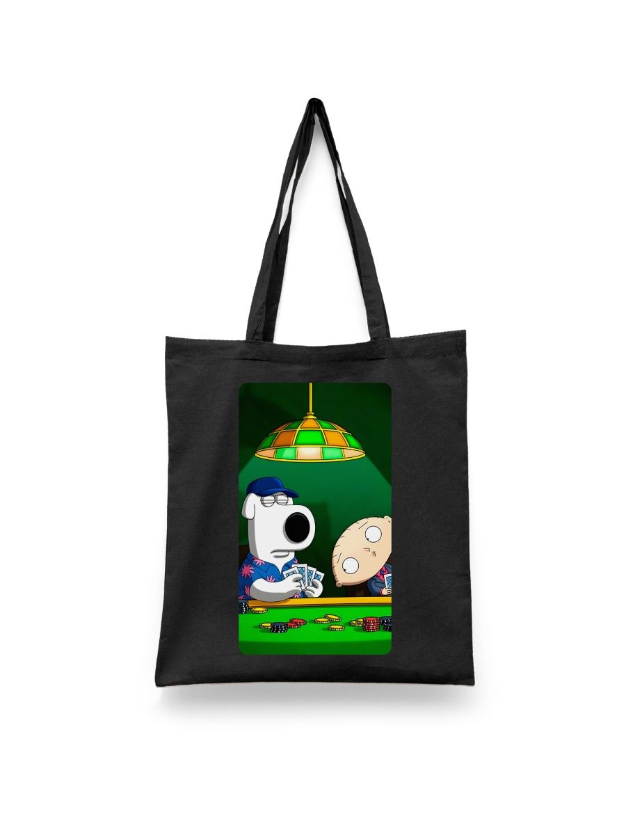 Шоппер унисекс Каждому Своё Гриффины/Family Guy/Мультсериал MUGR15, черный, Гриффины/Family Guy/Мультсериал MUGR15
Шоппер унисекс Каждому Своё Гриффины/Family Guy/Мультсериал MUGR15, черный, Гриффины/Family Guy/Мультсериал MUGR15
