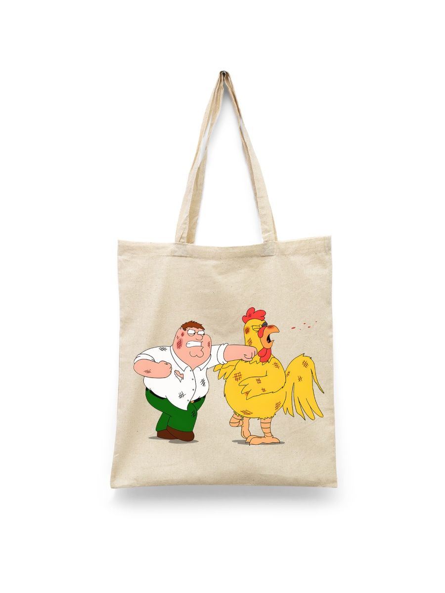 Шоппер унисекс Каждому Своё Гриффины/Family Guy/Мультсериал MUGR11, белый, Гриффины/Family Guy/Мультсериал MUGR11
Шоппер унисекс Каждому Своё Гриффины/Family Guy/Мультсериал MUGR11, белый, Гриффины/Family Guy/Мультсериал MUGR11