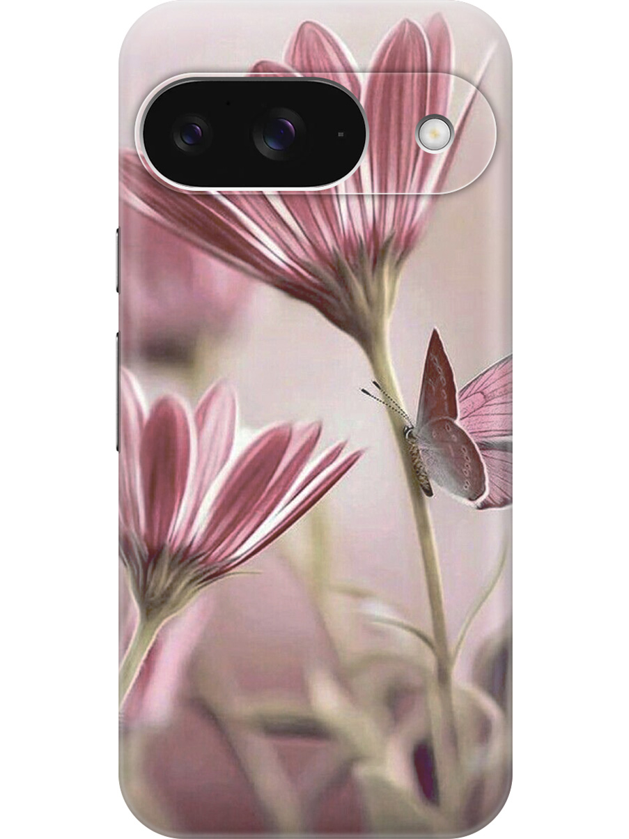 Силиконовый чехол на Google Pixel 9 с принтом "Бабочка на розовом цветке", Прозрачный;бежевый;розовый, 784809723
Силиконовый чехол на Google Pixel 9 с принтом "Бабочка на розовом цветке", Прозрачный;бежевый;розовый, 784809723