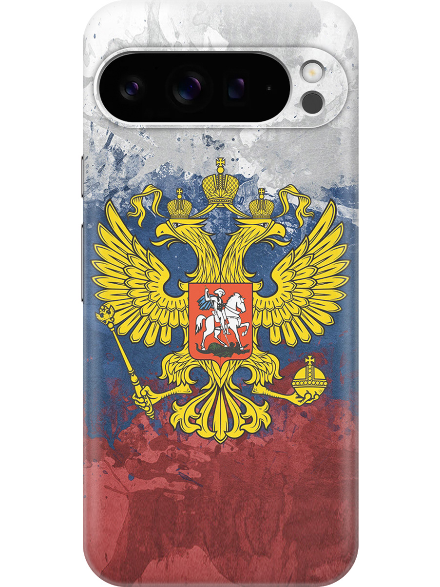Силиконовый чехол на Google Pixel 9 pro с принтом "Герб и Флаг РФ", Прозрачный;голубой;желтый;красный, 784810381
Силиконовый чехол на Google Pixel 9 pro с принтом "Герб и Флаг РФ", Прозрачный;голубой;желтый;красный, 784810381
