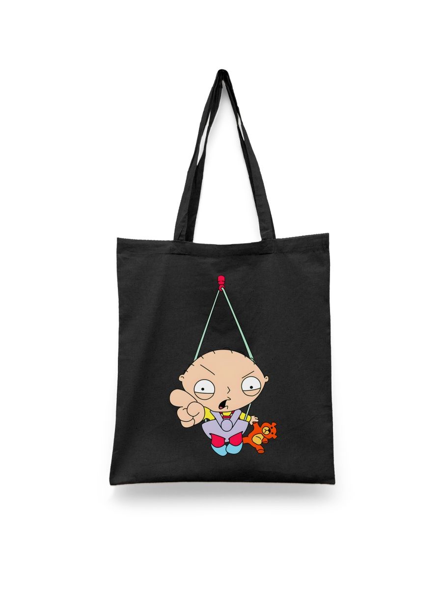 Шоппер унисекс Каждому Своё Гриффины/Family Guy/Мультсериал MUGR7, черный, Гриффины/Family Guy/Мультсериал MUGR7
Шоппер унисекс Каждому Своё Гриффины/Family Guy/Мультсериал MUGR7, черный, Гриффины/Family Guy/Мультсериал MUGR7