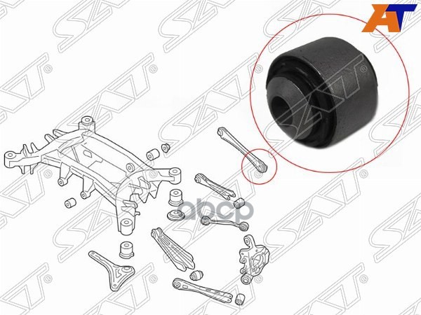 SAT ST-33326788549-B2 Сайлентблок задней нижней поперечной тяги BMW X3 F25 09-/X4 F26 14-
SAT ST-33326788549-B2 Сайлентблок задней нижней поперечной тяги BMW X3 F25 09-/X4 F26 14-