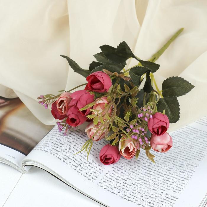 Букет искусственных цветов "Ранункулюс с шариками", 24 см, 2 шт, Розовый;зеленый 
Букет искусственных цветов "Ранункулюс с шариками", 24 см, 2 шт, Розовый;зеленый